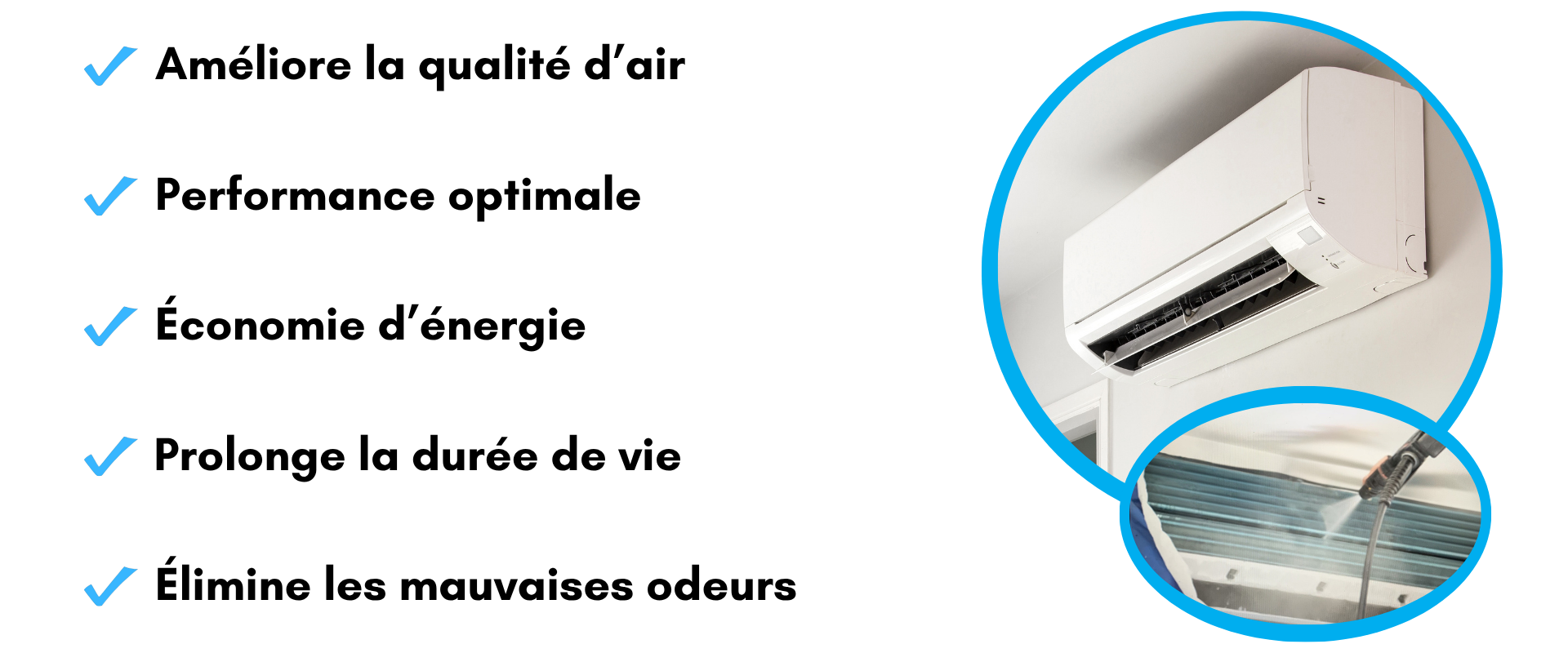 Climnet Québec – avantages du nettoyage de climatiseur mural et de thermopompe murale